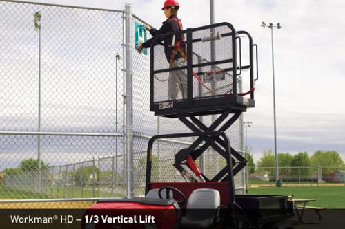 Toro Workman HD Vertical Lift