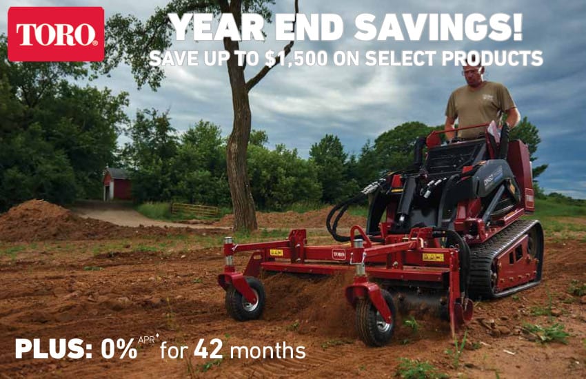 Toro Siteworks Systems Year End Sale